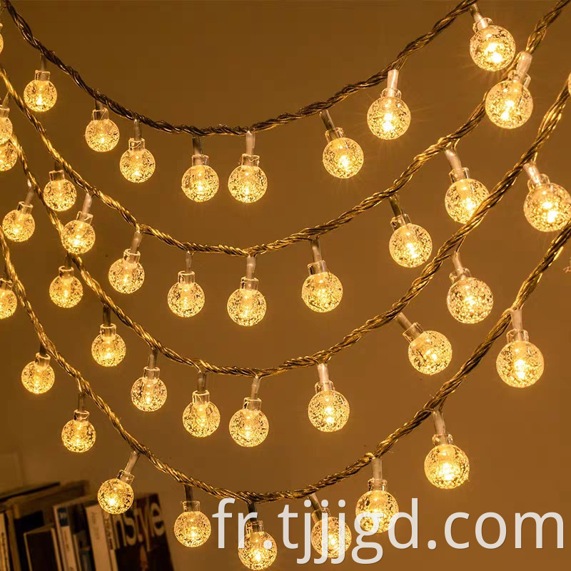 LED Running Bulb String Lights